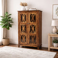 Solid Sheesham Wood 2 Door Storage Cabinet