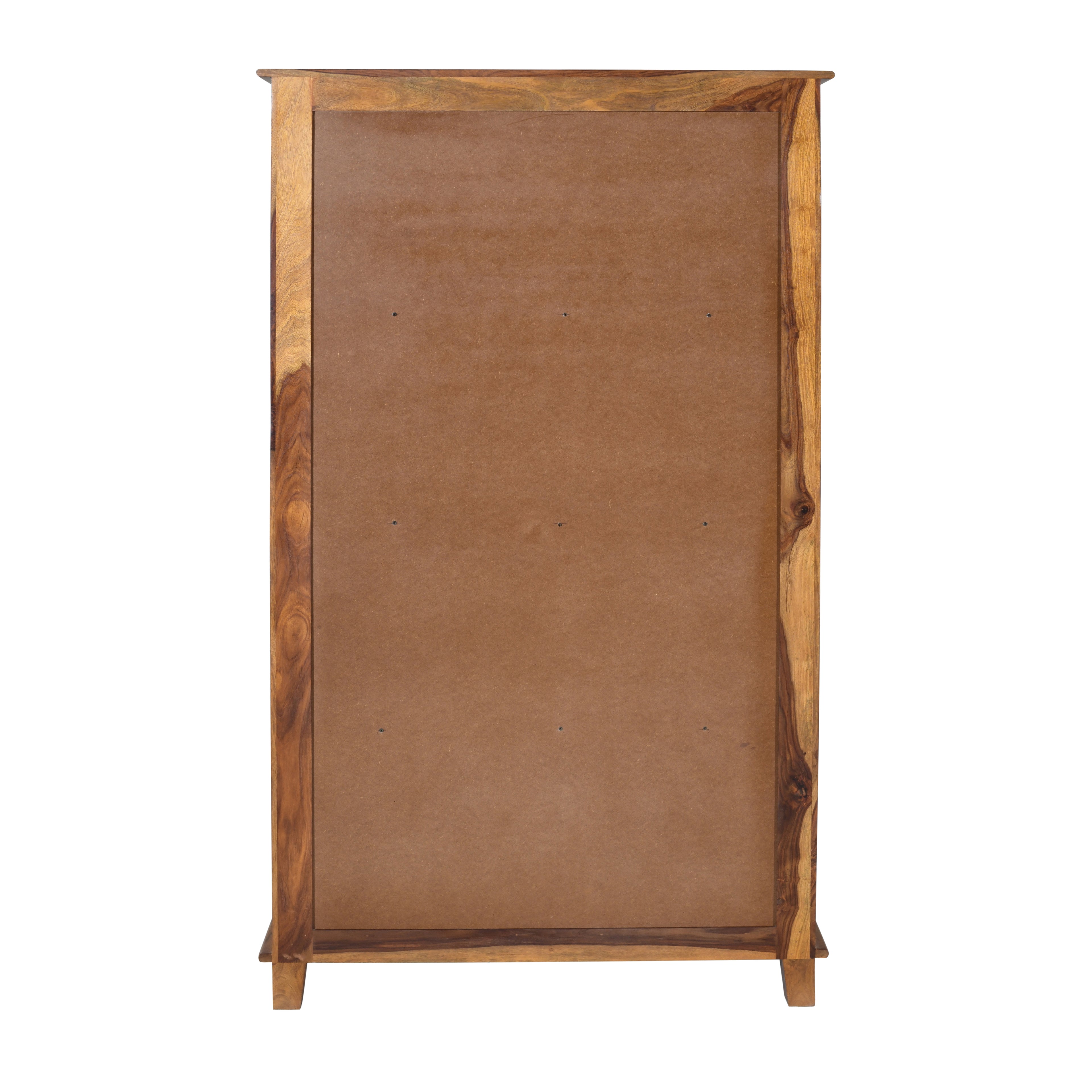 Solid Sheesham Wood 2 Door Storage Cabinet