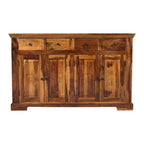 Elephant sheesham wood sidebaord with 4 door and 4 drawers