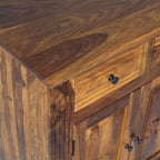 Elephant sheesham wood sidebaord with 4 door and 4 drawers