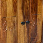 Elephant sheesham wood sidebaord with 4 door and 4 drawers
