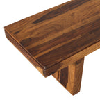 Solid Wood bench Hola With Solid Two Legs