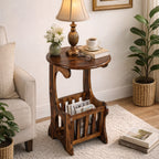 Magzine Table Sheesham Wood Magazine Side Table