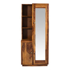 Dressing Shringaar Solid Wood Dressing Table with Full-Length Mirror & Storage Shelves