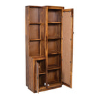 Dressing Shringaar Solid Wood Dressing Table with Full-Length Mirror & Storage Shelves