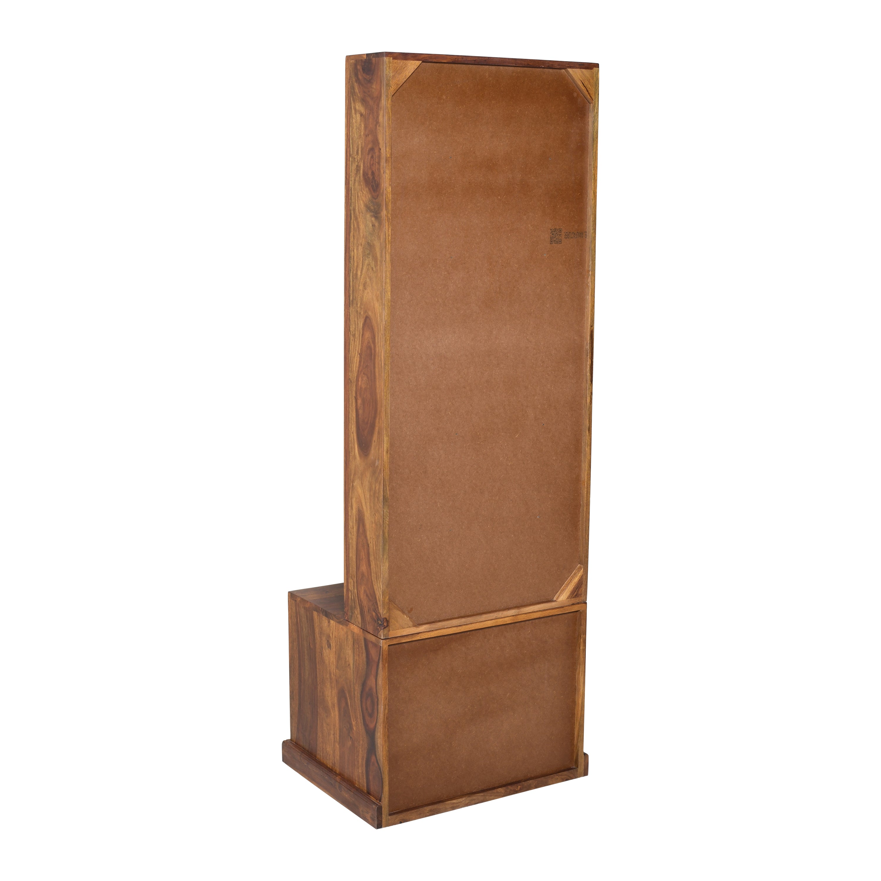 Siramika Solid Sheesham Wood Dressing Table with Mirror, Ceramic Tiles Fitted Drawer Storage