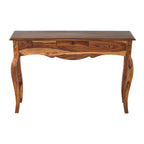 Solid Wood Console Classic Table With Curves Legs