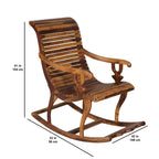 Solid Wood Rocking Chair