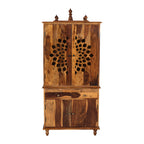 Geeta Divine Solid Wood Temple Unit