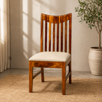 Mohan Chair Sheesham wood chair with long back (pack of 2 chairs)