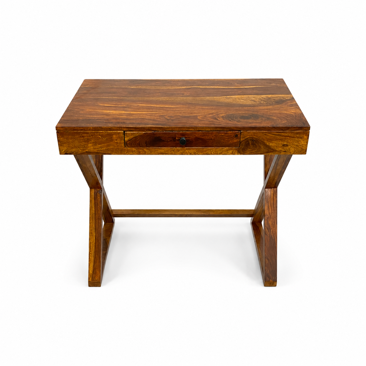 Study Roli 1dr. solid wood Study table with 1 drawer and folding legs