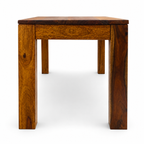 Bench plain Solid sheesham wood minimal design bench
