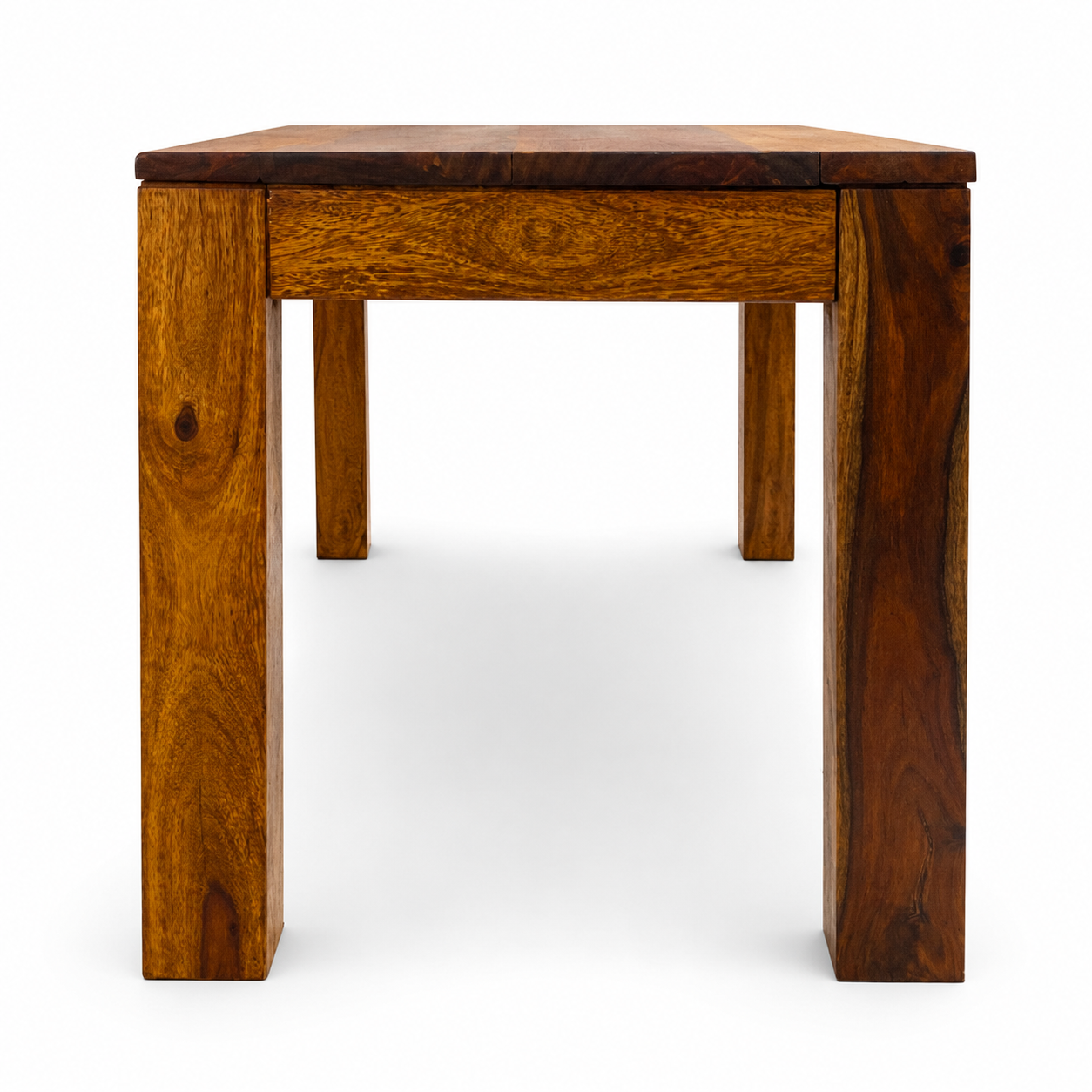 Bench plain Solid sheesham wood minimal design bench