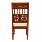 Ghirli Chair Sheesham wood chair with CNC cut desing (pack of 2 chairs)