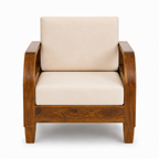 Sofa Set Rattan Solid Sheesham Wood 5 seater sofa set with Rattan Cane