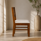Diamond Chair sheesham wood chair with diamond design (pack of 2 chairs)