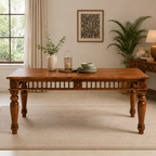 Ghirli Dining Table solid wood dining table without chairs