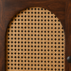 Rattan TV Unit sheesham wood tv unit with rattan (provincial teak)