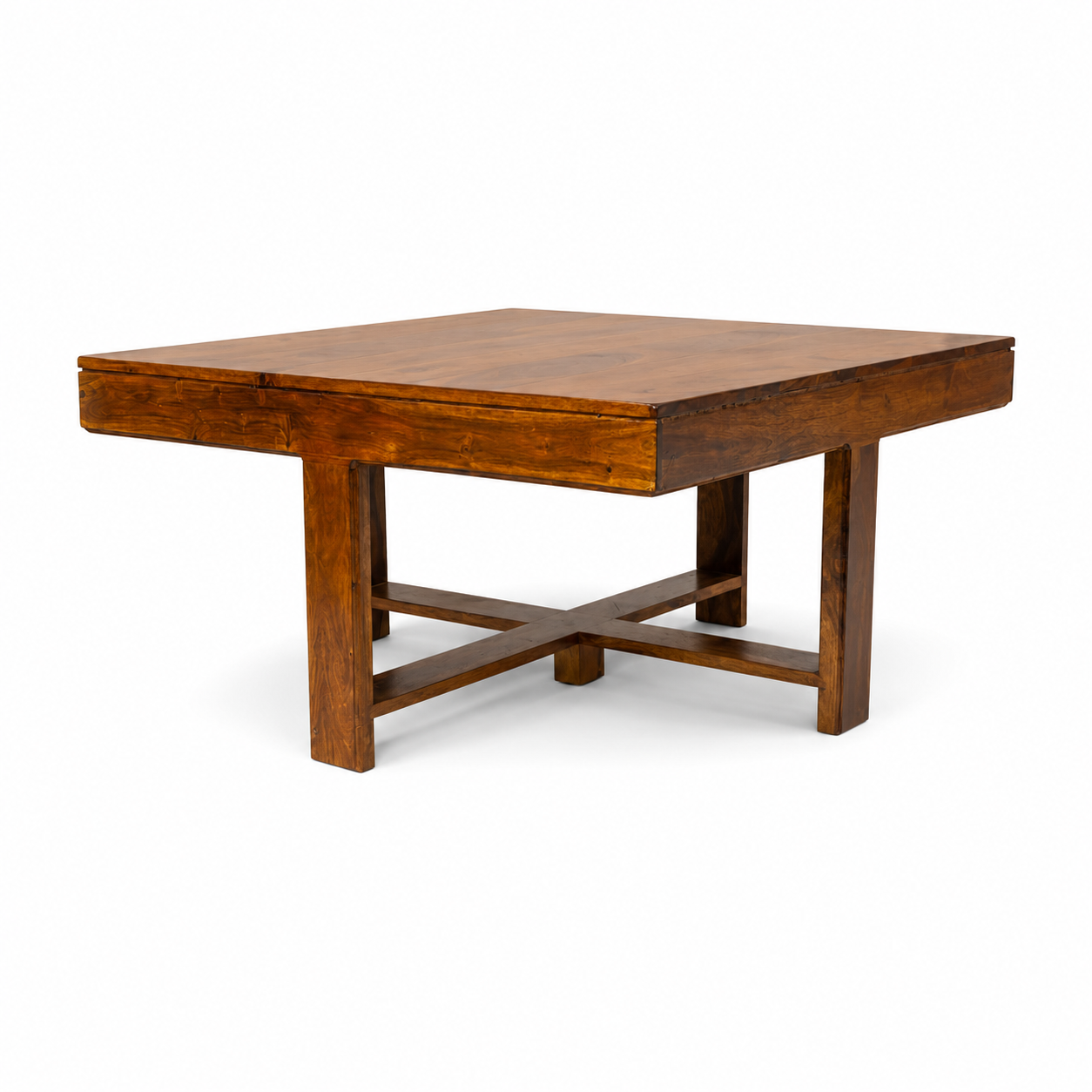 Coffee table 1+4 soldi wood coffee table with 4 stools