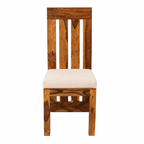Poster Chair Sheesham wood chair with long height back (pack of 2 chair)