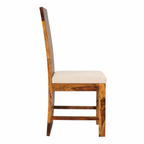 Poster Chair Sheesham wood chair with long height back (pack of 2 chair)