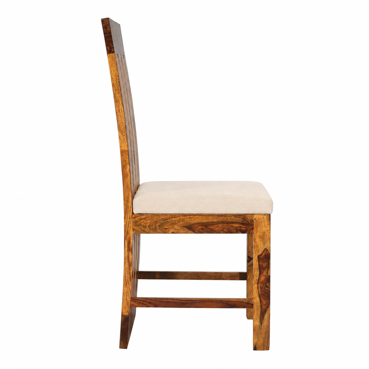 Poster Chair Sheesham wood chair with long height back (pack of 2 chair)