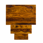 Stool set classic solid wood stool set of 3 stools