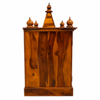 Temple Om Solid wood temple with CNC cut om design