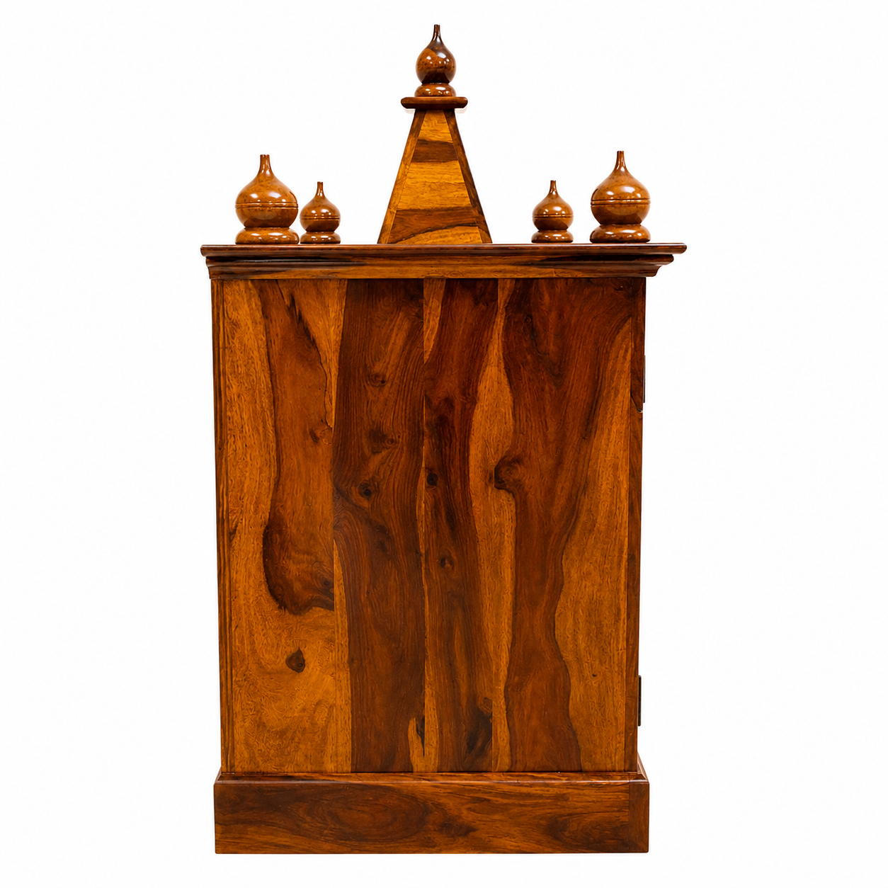 Temple Om Solid wood temple with CNC cut om design