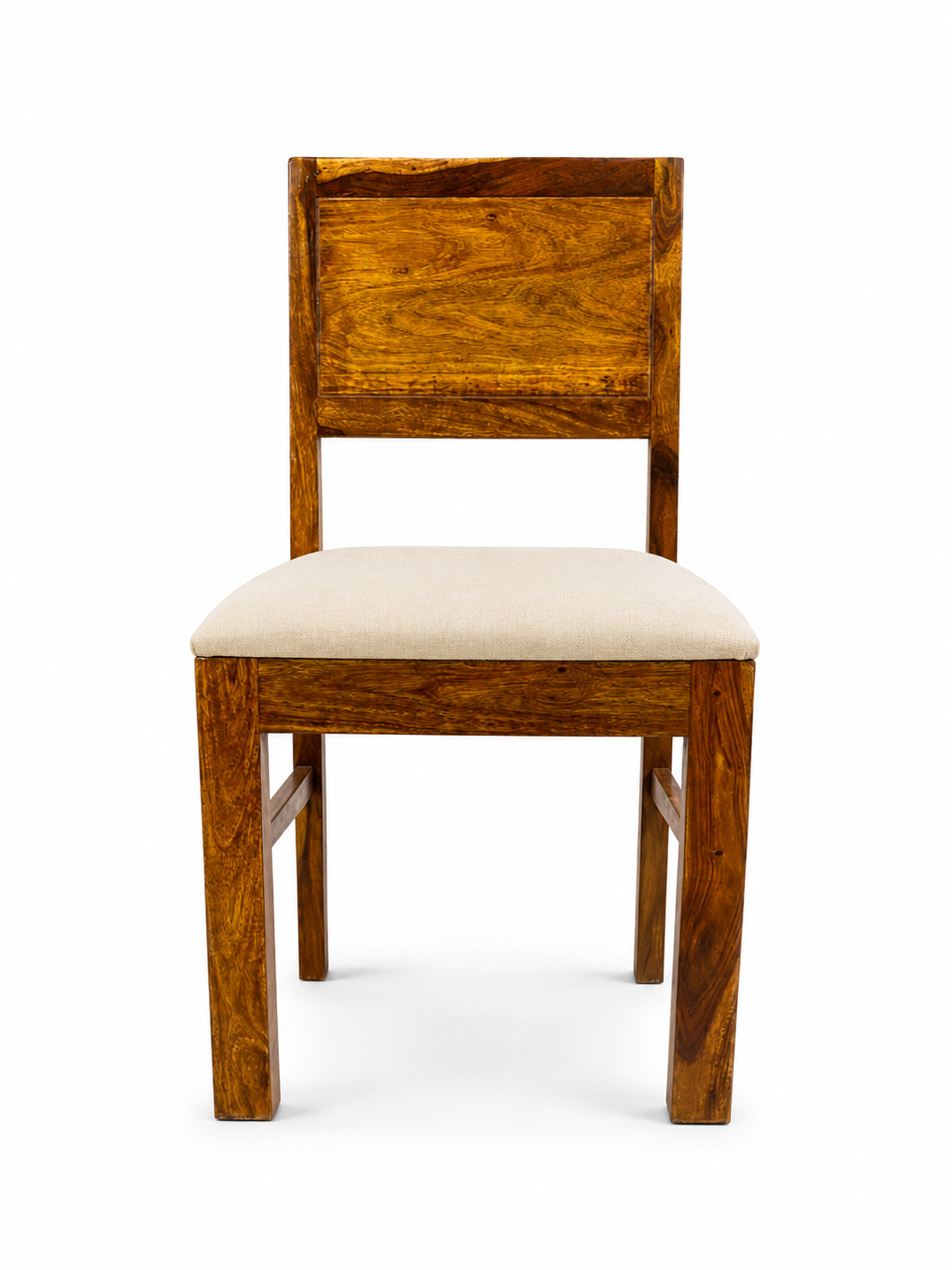 Diamond Chair sheesham wood chair with diamond design (pack of 2 chairs)