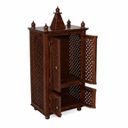 Temple Deepka Solid Wood Mandir Unit
