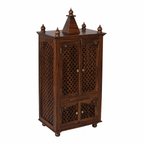 Temple Deepka Solid Wood Mandir Unit