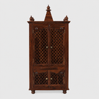 Temple Deepka Solid Wood Mandir Unit