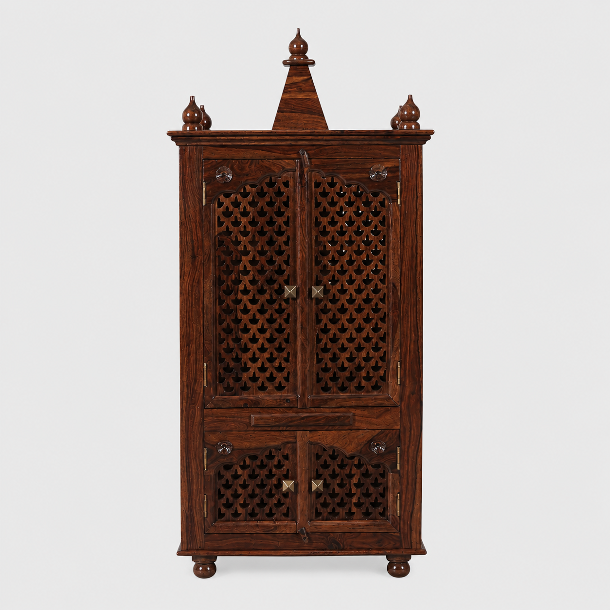 Temple Deepka Solid Wood Mandir Unit