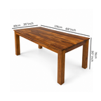 Classic 6 seater dining set solid wood 6 seater dining set