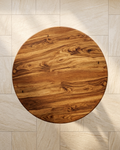 Haven Round Dining Table With Cross and Folding Legs