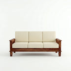 Classic 3 Seater sofa solid sheesham wood 3 seater sofa set